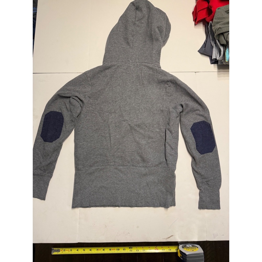 Under Armour Notre Dame Hoodie Womens Large Gray ColdGear Sweatshirt Elbow Patch - Picture 6 of 6